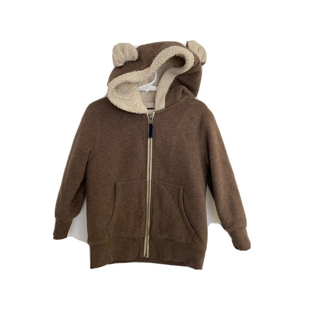 Mini Boden Roald Dahl Muggle-Wumps hoodie Twits Mugglewump Cozy Kids Ears 3-4 Yr